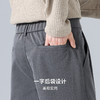 简约直筒休闲松紧长裤 商品缩略图7