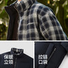 森马羽绒服男冬装80绒子双面穿外套2025新款复古格纹学院立领上衣 商品缩略图3