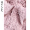 余潇潇【巴黎情调】轻奢时尚100狐狸毛拼接立体层次感V领皮草外套 商品缩略图2