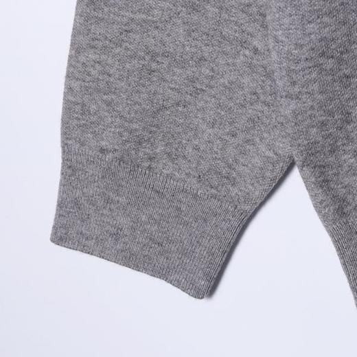 256031SDSA秋冬新款痞帅男装慵懒风撞色拼接polo领假两件毛衣百搭针织衫 商品图4