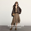 【10/1新品】熙世界轻熟风性感豹纹吊带连衣裙女2025年秋季新款复古不规则裙子 商品缩略图4