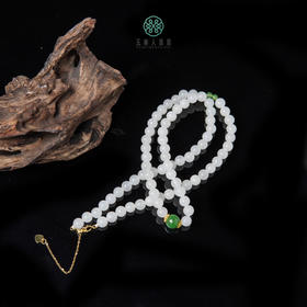 和田玉项链约6mm