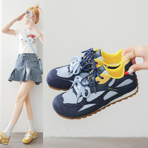 MZT双系带芭蕾德训鞋 ｜ 活力又时髦，暴走不累脚，更显腿长 商品图3