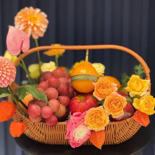 【BF】水果鲜花礼篮 商品图0