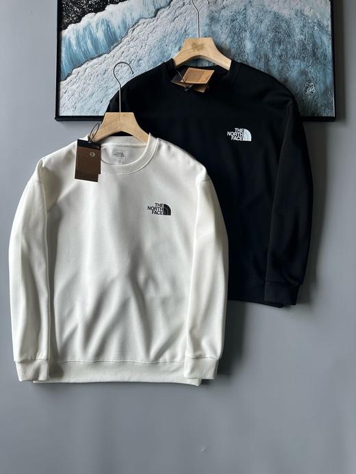 北缅 秋冬季情侣款针织套头衫时尚休闲圆领卫衣   商品图0