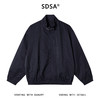 Y001SDSA男士秋冬新款痞帅男装宽松潮流纯色拉链立领夹克外套简约百搭 商品缩略图1