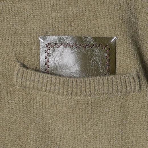 72392SDSA秋冬新款痞帅男装韩版口袋撞色半拉链翻领针织衫毛衣百搭 商品图3