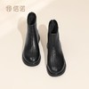 信诺羊皮妈妈鞋休闲短靴切尔西靴粗跟瘦瘦靴子单靴女2025秋冬新款X5M032-170 商品缩略图6