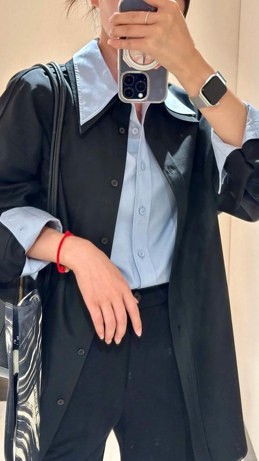 【高品质私服】【IC精纺羊毛平纹中长风衣】品质卓越，轻薄舒适，易于打理G1552-CC【无标出货 介意慎拍】 商品图1