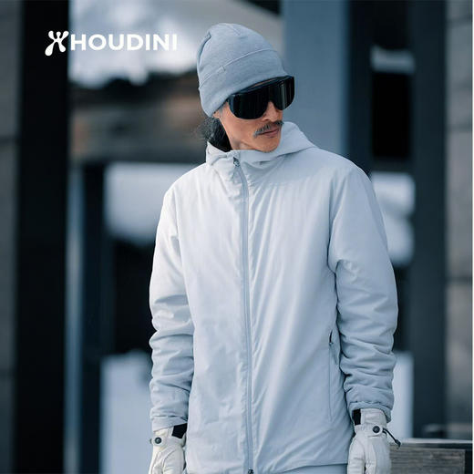 HOUDINI胡丁尼 Puff 泡芙户外25新冬男金标p轻量棉服保暖外套男棉服  810025 商品图9