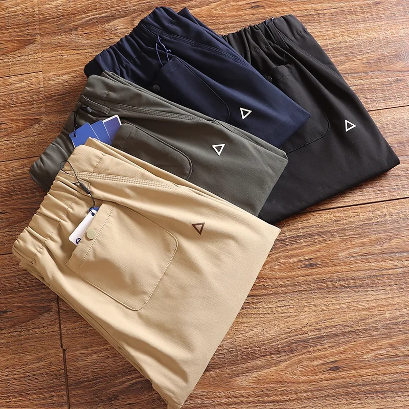 【dfgh1-25098】新品男子加绒防风休闲长裤！！