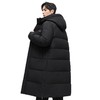 莱诗伯特男装过膝长款极寒羽绒服冬季新款连帽加厚潮流羽绒服批发 商品缩略图4