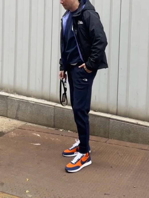 秋冬款，tnf北 面刺绣logo男士休闲束脚长裤  空气层面料 商品图2