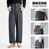 圣得西男士宽松微锥版型休闲裤2025秋季新款复古时尚通勤易搭长裤 商品缩略图4