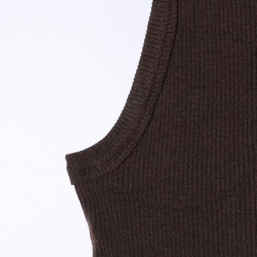 SDSA男士秋冬新款痞帅男装潮牌纯色休闲背心百搭设计师潮流上衣 商品图2