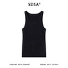 SDSA男士秋冬新款痞帅男装潮牌纯色休闲背心百搭设计师潮流上衣 商品缩略图0