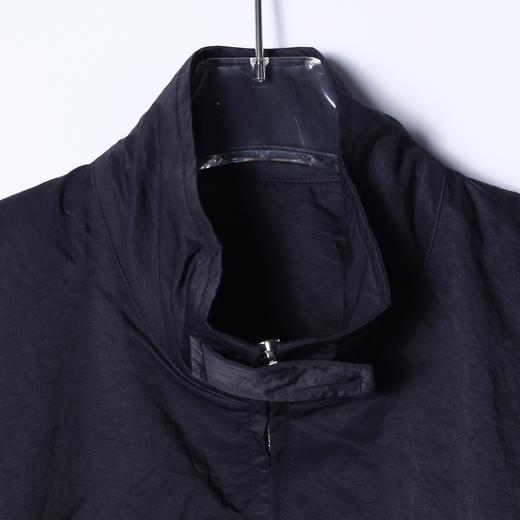 Y001SDSA男士秋冬新款痞帅男装宽松潮流纯色拉链立领夹克外套简约百搭 商品图2