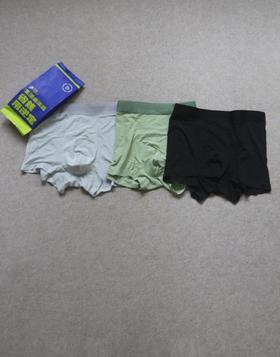 You Need 请拿好 哈！爷们滴 HF 40针+40支 爽滑冰丝 三条装 平角内