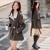 XRY9281英伦风立领休闲风衣女中长款2025春秋新款系带收腰气质小个子外套 商品缩略图3
