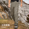 奥尼捷软壳裤男户外徒步登山裤防风防泼水运动长裤加绒耐磨直筒裤 商品缩略图1