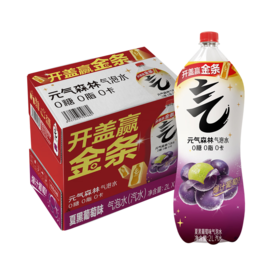 元气森林 气泡水夏黑葡萄2L*6瓶/箱
