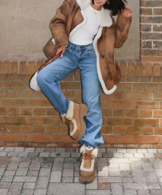 女款厚底毛靴 商品图4