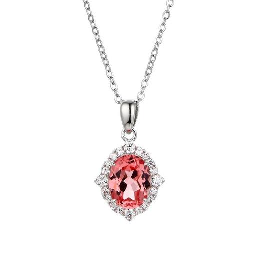 培育粉蓝帕帕拉恰宝石系列饰品【印象莲花系列】 商品图5