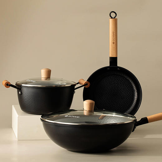 SOWE素味和风系列锅具三件套S-TZF3H41 商品图1