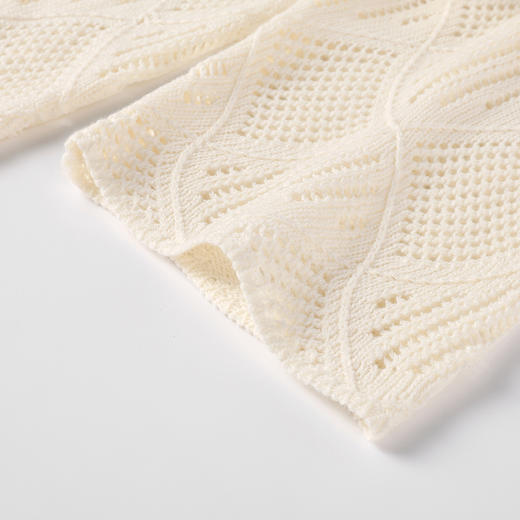 奢姿大码女装2025秋季胖妹妹时尚减龄镂空针织衫吊带裙两件套套装9953970265AB 商品图2