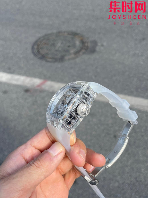 墙裂推荐 V4升级版 新力作 EUR理查德米勒RM056-雪琉璃！RM56透明壳 男士腕表 劲爆的真陀飞轮腕表！震撼来袭！ 商品图2