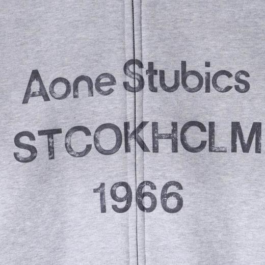 87638SDSA男士秋冬新款痞帅男装美式渐变印花字母数字拉链卫衣百搭宽松 商品图3