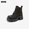 【云粉节】BF楼MIO米奥酷飒显高厚底马丁靴女靴M245630207吊牌价1898活动价1423 商品缩略图0