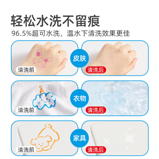 【丸丫专属】mideer丝滑速干蜡笔+水彩笔绘本套装★弥鹿 商品图6