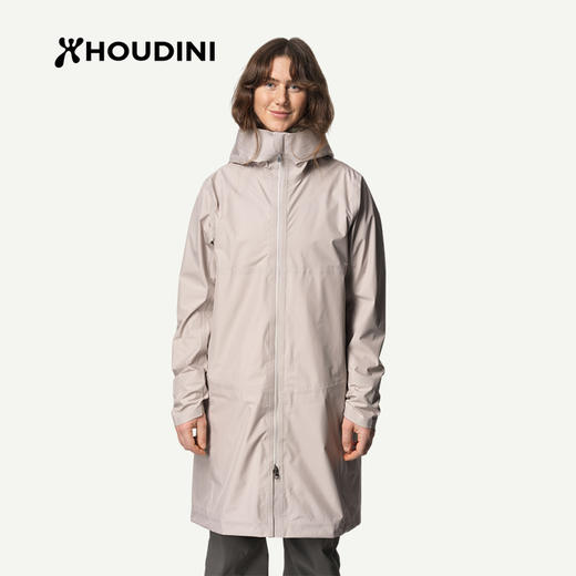 HOUDINI胡丁尼 One Parka II代 唯衣女春秋防风防水硬壳派克大衣冲锋衣 810038 商品图0