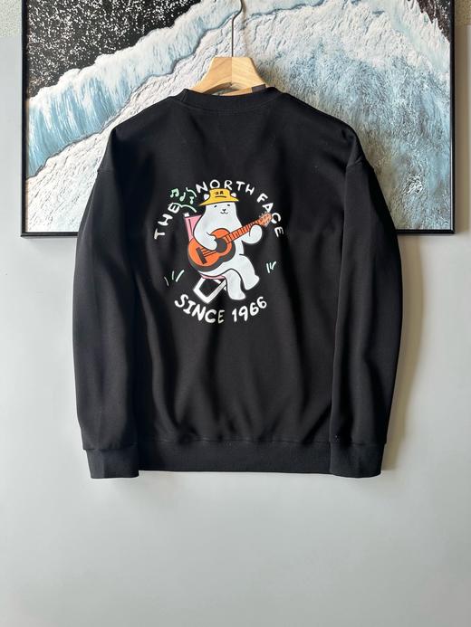 北缅 秋冬季情侣款针织套头衫时尚休闲圆领卫衣   商品图3