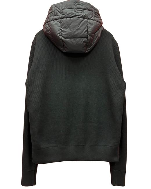 中性款针织拼接连帽羽绒服018 商品图1