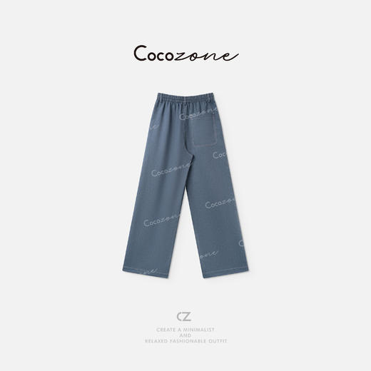 COCO ZONE 刘一一“空气麻裤”亚麻棉混纺垂坠感休闲裤 CD1A1216 商品图1