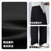 简约直筒休闲松紧长裤 商品缩略图4