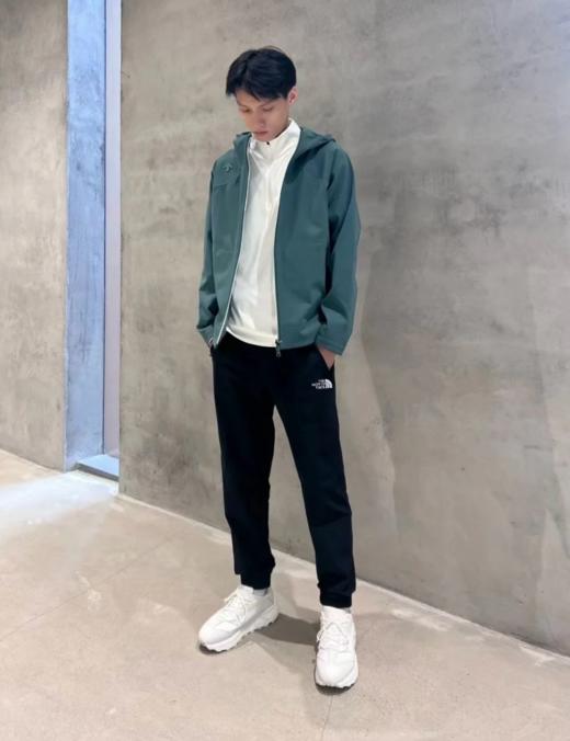 秋冬款，tnf北 面刺绣logo男士休闲束脚长裤  空气层面料 商品图3