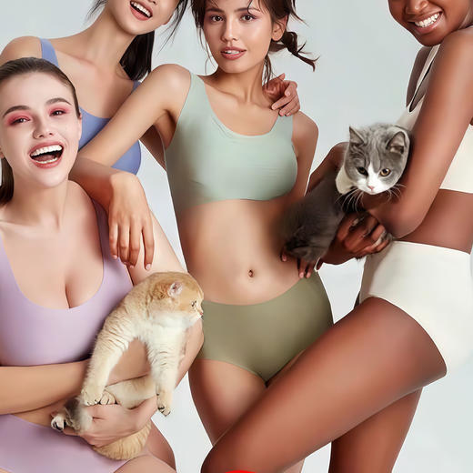 清仓 49.9元到手2盒共6条 售完下架【猫人女士旅行内裤 EO灭jun免洗即穿】无痕薄款 夏季透气 蚕丝底裆 商品图1