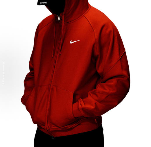 爆款𝐒𝐮𝐩𝐫𝐞𝐦𝐞x𝐍𝐤 联名开胸卫衣 男女款 大孩子们冲啦，预售！13天左右发货 商品图7