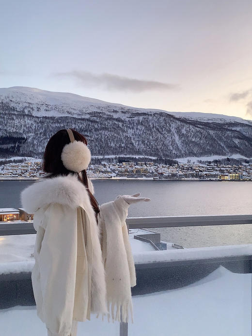 M码 金蘑菇菇 下过雪的特罗姆瑟 小狐狸派克 / D配全狐狸A.JI坎毛内胆 商品图7