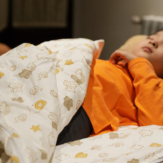 东济堂儿童纯棉加厚养生睡袋  防踢被，被子般宽松，睡袋样贴心 商品图2