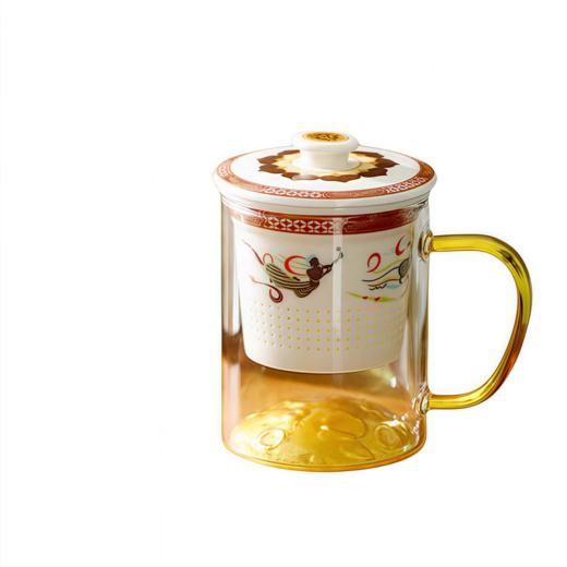 敦煌文创 敦煌飞花映沙 ·琉璃彩杯 商品图5