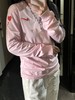 NK情人节限定爱心发泡刺绣长袖T恤（FV3994)（蕾姐粉色上身S，白色2XL） 商品缩略图2