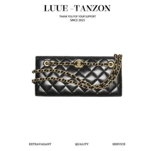 香奈儿24k走秀款复古晚宴包黑色（HH）） 商品图0