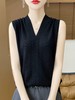 2025夏季新款打底吊带背心女士冰丝无袖t恤V领上衣 商品缩略图1