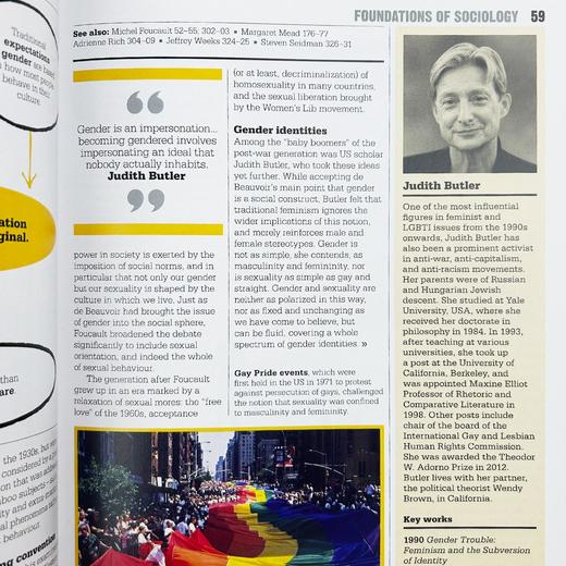 DK社会学百科 英文原版 The Sociology Book 人类的思想百科丛书 全彩精装进口英语书 英文版原版书籍 商品图3