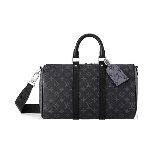 驴家    keepall  Bandouliere   35   可拆卸可调节   斜跨手提包  男款  黑色（CB） 商品图0