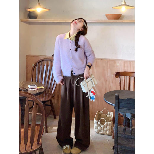 <曾小咸推荐>2.15现货秒杀 ！微信超特价！彩色纽扣毛衣开衫 日常169.99 立减80 秒杀89.99！！ 商品图2